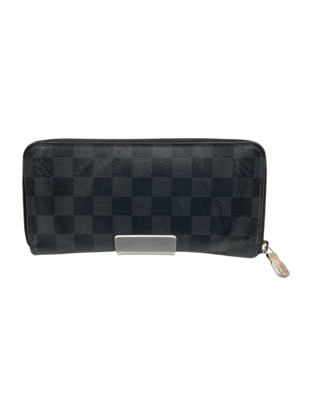 Louis Vuitton Damier Graphite Zippy Wallet Vertical Zip Around Black